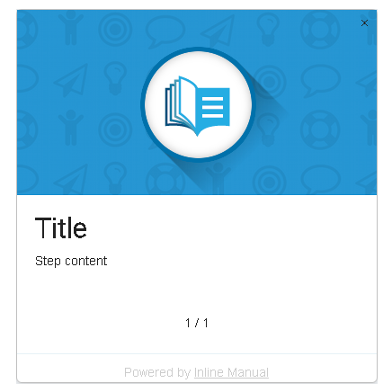 How to: available step templates : Inline Manual